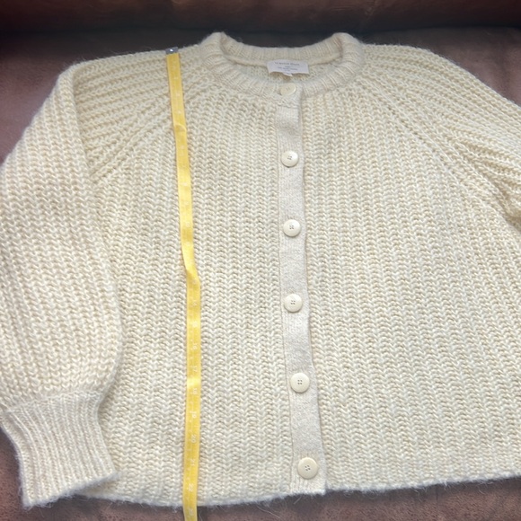 Pale Yellow Sezane Emile Sweater- Medium. - Picture 6 of 8